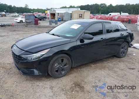 2022 Hyundai Elantra Sel из США, поврежденный, VIN 5NPLM4AG2NH064961